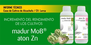 INCREMENTO DEL RENDIMIENTO DE LOS CULTIVOS CON MADUR MOB&reg; Y ATON ZN